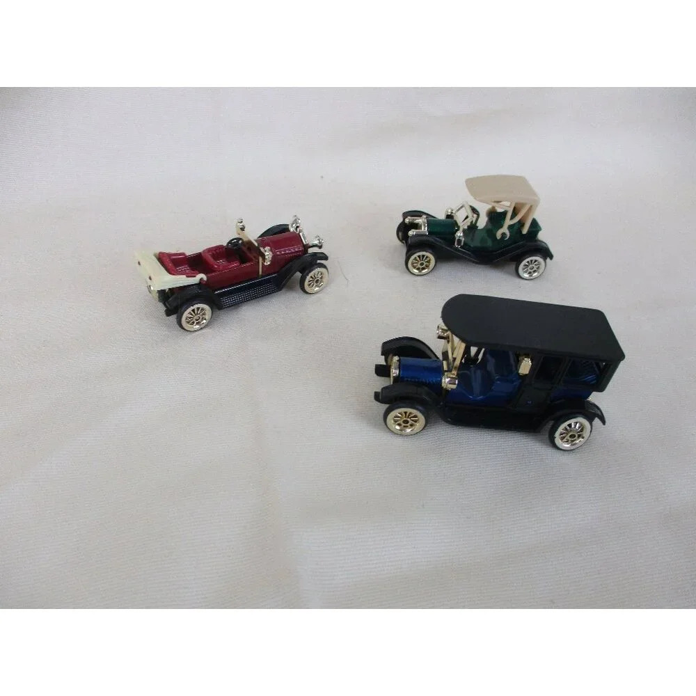 Miniature cars, High Speed, HF 9087, HF9086, HF9085, vintage style cars.